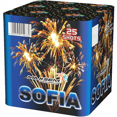 GP498/2 SOFIA Батарея салютов (0.8*25) 20м,34c