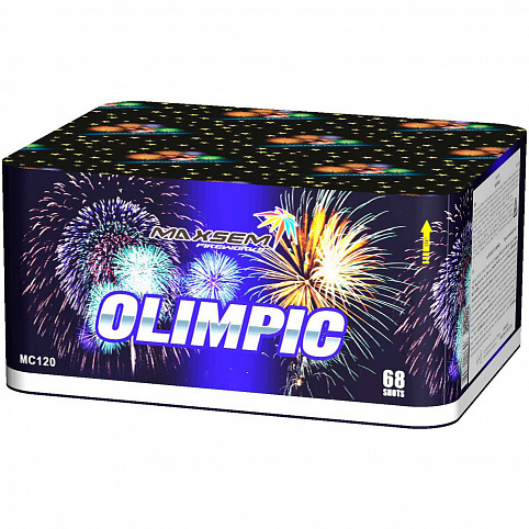 MС120 PARTY TIME Батарея салютов (0,8*1*1,2* x68) веер.20-35м,40с