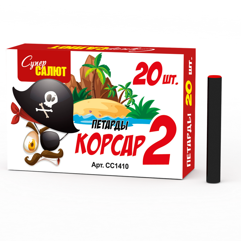 СС1410 Петарда «Корсар» 2 (20шт.)